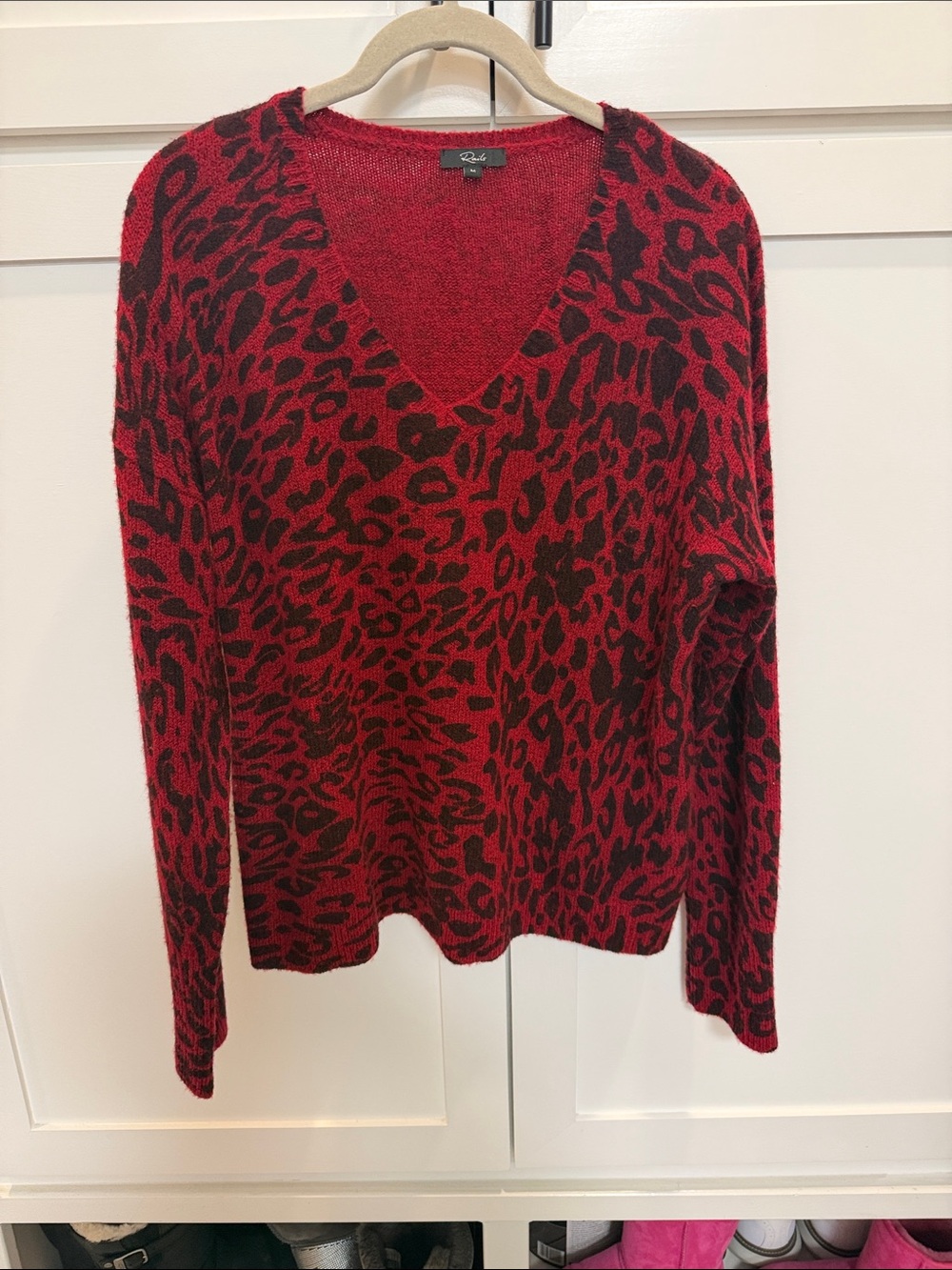 Rails Burgundy Knit Sweater